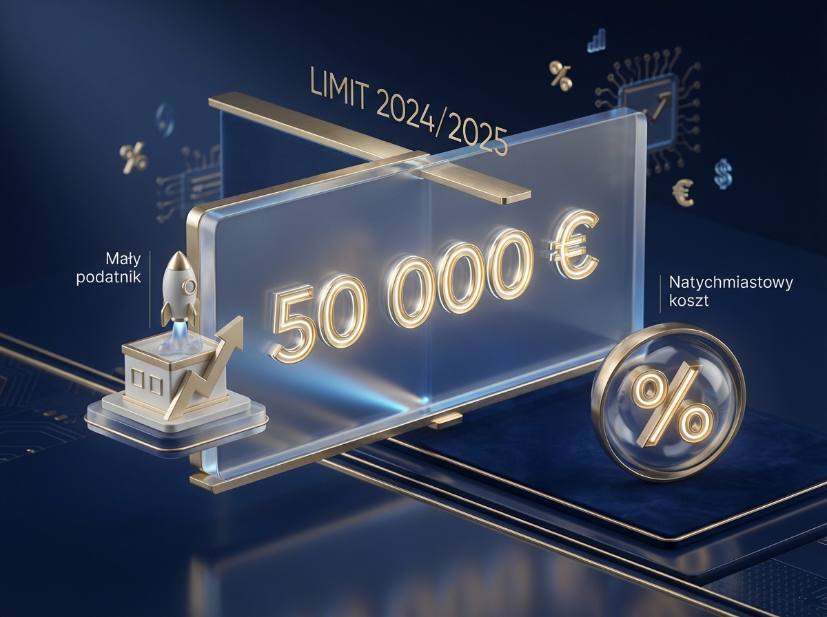 Infographie : Jednorazowa amortyzacja de minimis 2024/2025 - poradnik