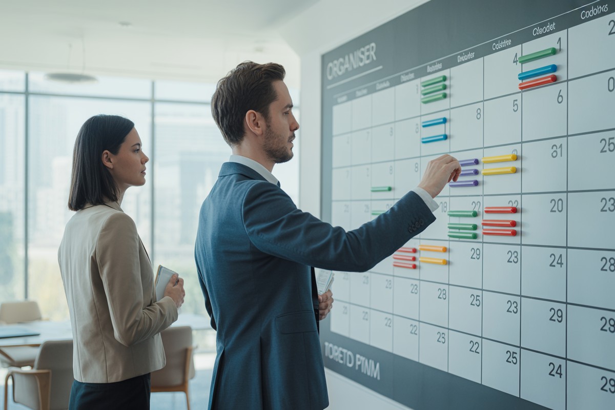 Analitycy zaznaczają kolorowymi magnesami terminy ulgi na złe długi