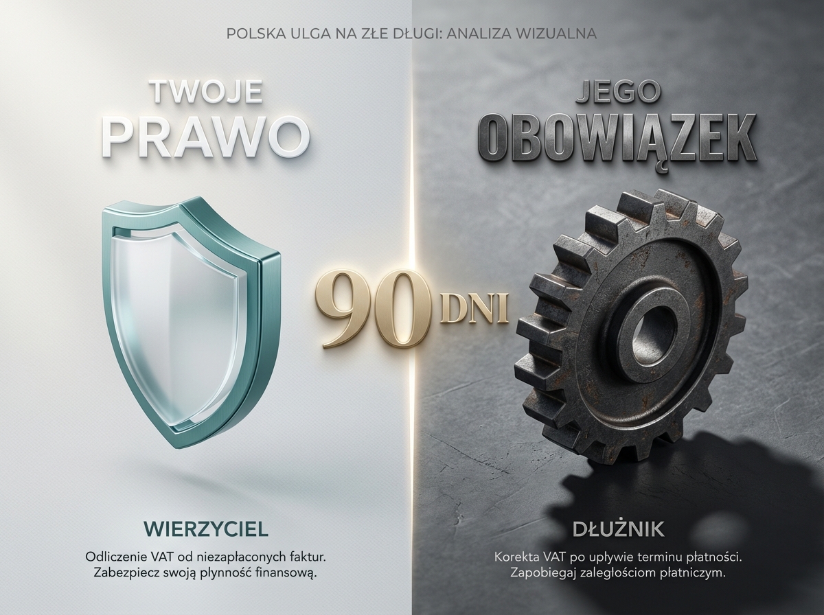 Infographie : Ulga na złe długi CIT 2024: zasady i terminy