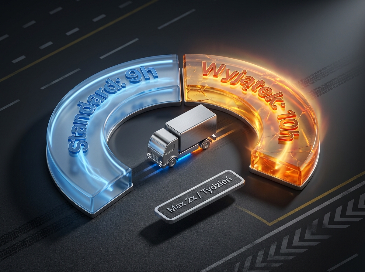 Infographie : Wydłużony czas pracy kierowcy: zasady i dozwolone wyjątki