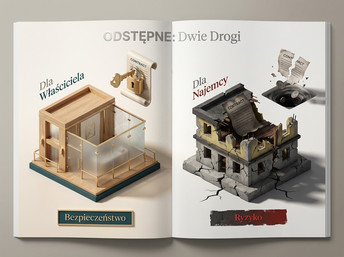 Infographie : Co to jest odstępne? Poradnik najmu krok po kroku